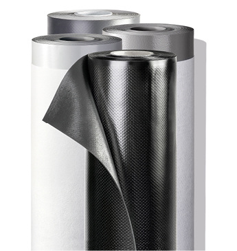 
Das Sortiment von Wolfin umfasst Dach- und Dichtungsbahnen sowie eine Palette an Kleb- und Dichtstoffen



