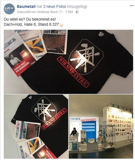 BAUMETALL-Messeshirt