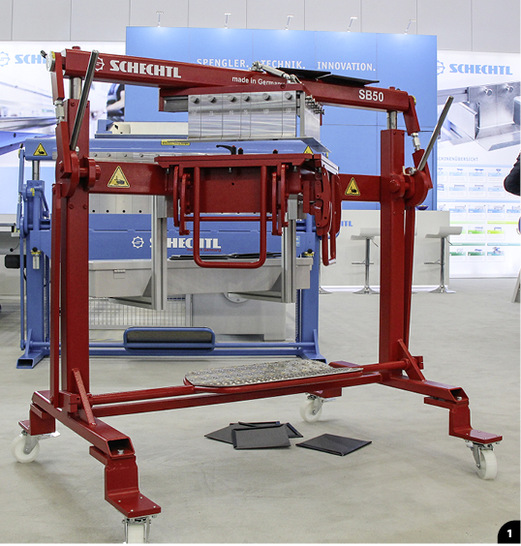 &nbsp;

1

Die neue Schechtl-Schwenkbiegemaschine SB50 biegt zwei unterschiedliche Kantungen in einem Arbeitsschritt

&nbsp;

&nbsp;

