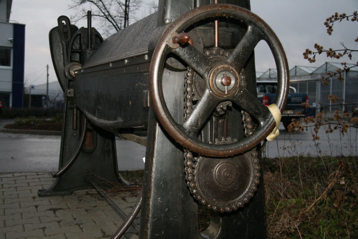 Schwenkbiegen bei Opa