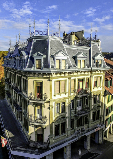 <p>
</p>

<p>
Das Dach des Gebäudes Bälliz 12 in der Thuner Altstadt wurde aufwendig saniert
</p> - © Christian Zeuch/Bruno Käufeler/VDSS/Ramseyer und Dilger

