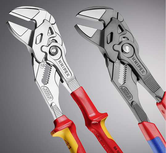 <p>
</p>

<p>
Der Werkzeughersteller Knipex hat seinen Zangenschlüssel optimiert
</p> - © Christian Nielinger/Knipex-Werk C. Gustav Putsch KG

