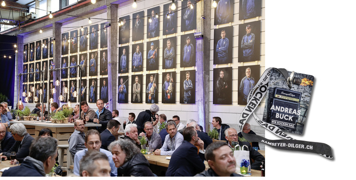 



Ungeschminkt: Über 100 Porträts von Azubis, Gesellen, Büroangestellten, Chefs und Meistern verleihen der Rockstatt ein besonderes Ambiente
