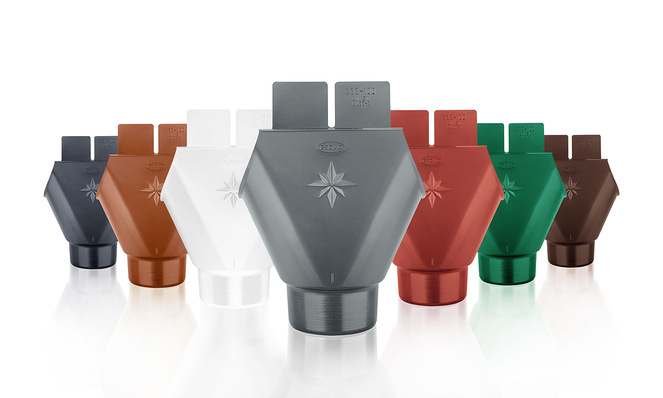 Sieben attraktive Standardfarben umfasst das neue Alustar-Sortiment von Grömo