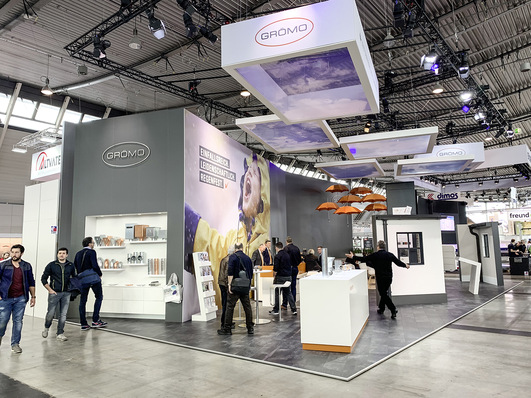 Bei Grömo hatte auf der Dach + Holz  …