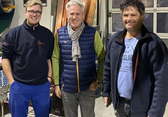 Matthias Engel, Jens Sperber und Jürgen Stifter haben sich im BAUMETALL-Format UBEB ausgetauscht.