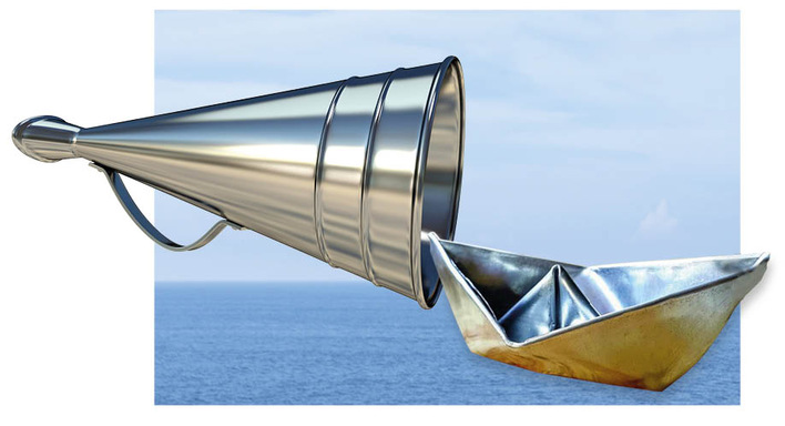 Ein herzliches Dankeschön an alle  Blechschiffchen -Falter! 
Besonders bedanken wir uns bei Otfried Bruß für das schnellste und bei Björn Ehling für das hier abgebildete Baumetall-Schiffchen. Alle Einsendungen werden übrigens auf dem BAUMETALL XXL-Messeschiff präsentiert!