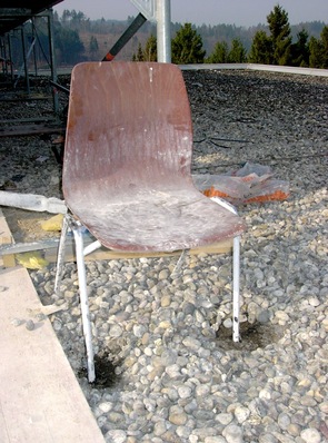 Ganz eindeutig! Ein Dachstuhl