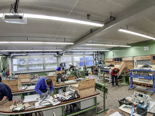 Prüfungssituation an der RBS Ulm