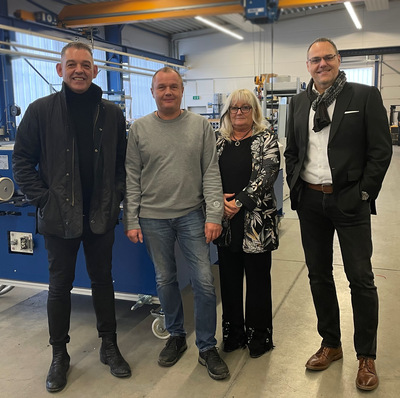 Patric Meeth, Holger Bartolosch, Heike Geisler und Christoph Gerigk