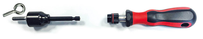 Der neue zweiteilige M.A.S.C.-Ösenschraubendreher