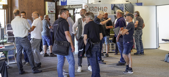 Blick in die begleitende Fachausstellung