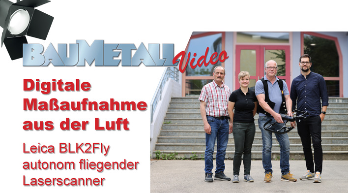 Befliegung eines Schulgebäudes mit Leica BLK2FLY