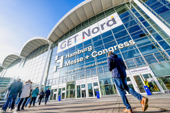 Eingang Mitte, Get Nord 2022, Hamburg Messe