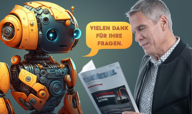 BAUMETALL-Chefredakteur Andreas Buck im Gespräch mit ChatGPT4