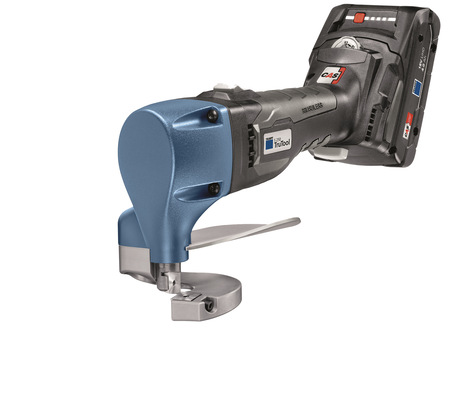 Die weiterentwickelte Akkuschere TruTool S 250 LiHD 18V von Trumpf zeichnet sich durch mehr Ergonomie und Arbeitssicherheit aus
