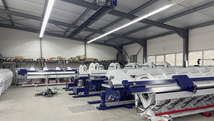 Blick in die Biegemasterwelt im schwäbischen Öhringen-Ohrnberg