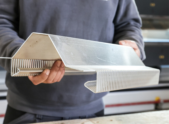  Perfekte Kombination: Sei-Laserschneiden und Jorns-Doppelbiegen ermöglichen vielfältige Profile