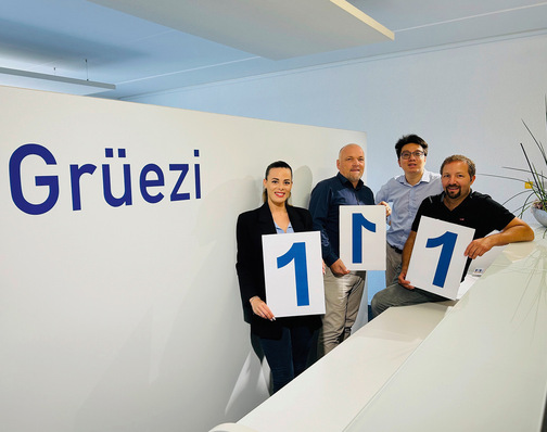 Valeria Aloe, Andrea Gervasio, Richard Wenig und Biagio Agresta bilden das neue Spiegel-Strategieteam