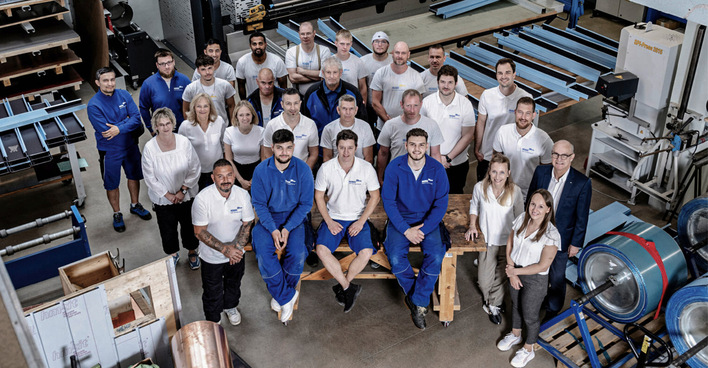 Das Team der Huser Gebäudetechnik AG