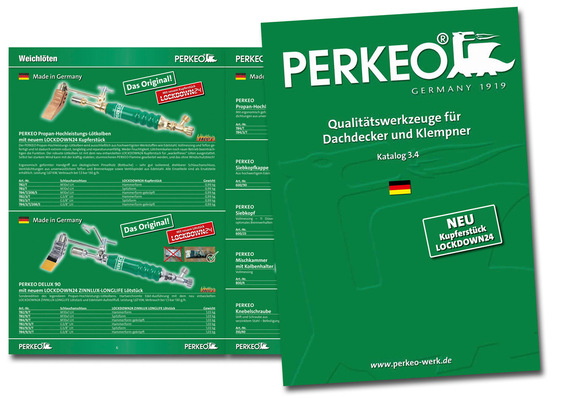 Der neue Perkeo-Katalog für Dachhandwerker