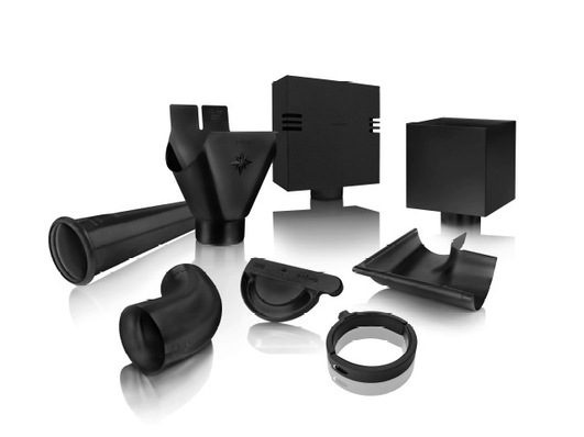 Vielfältig: das Grömo-Alustar-Dachentwässerungssystem