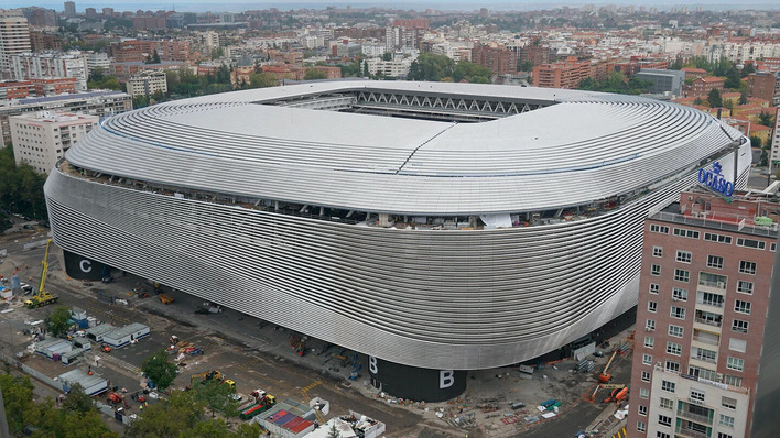 Das Estadio Santiago Bernabéu von Real Madrid ist Mythos und Magnet zugleich