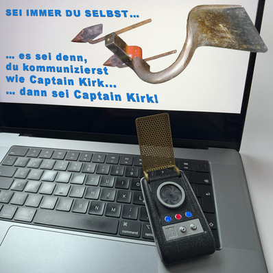 Was verbindet ein Schaleisen mit Captain Kirk?