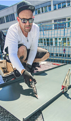 Alexander Peter in Aktion