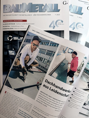 Alexander Peter ist leidenschaftlicher Dachhandwerker