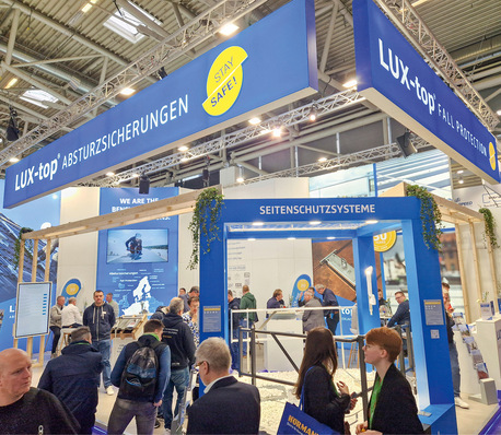 Einladend: der Lux-top-Messestand
