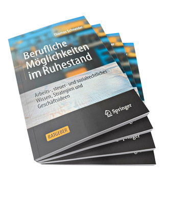 In seinem Fachbuch gibt Thomas Schneider wertvolle Tipps zum Arbeiten im Ruhestandsalter