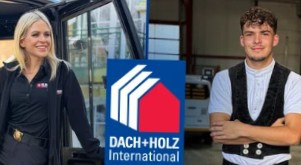 Die Messegesichter Susanne Heinrich und Finn Dettinger