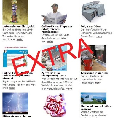 Extra Informationen für Klempner, Spengler, Flaschner und Blechner