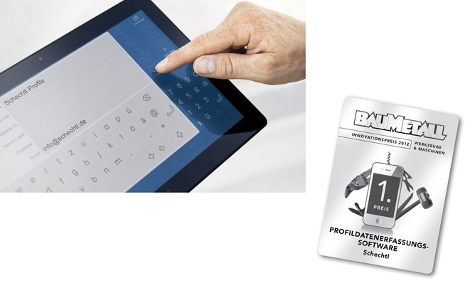 Schechtl macht's möglich: Direkt vom Dach gelangen Profildaten in Sekunden via Send to Create an die Maschine in der Werkstatt