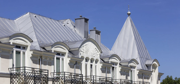 Klassische Stehfalztechnik
