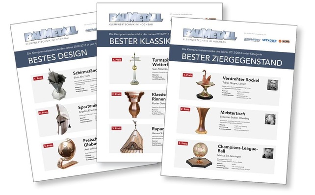 Spitzenleistung: Die BAUMETALL-Leser haben entschieden — die Preisträger stehen fest