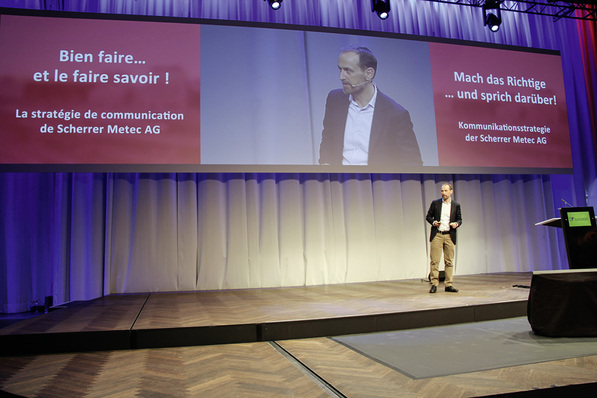 
Beat Conrad informiert über das strategische Marketing der Scherrer Metec AG



