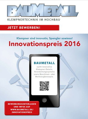 Einsendeschluss ist der 2. Mai 2016