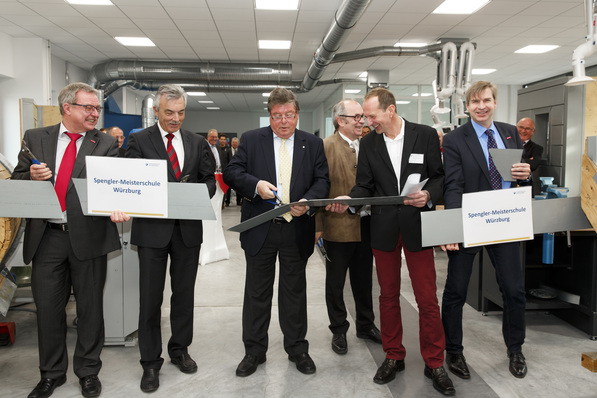 Eröfnung der Spenglermeisterschule Würzburg