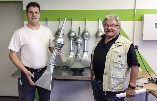Michael Messerschmidt und Horst Kraurt
