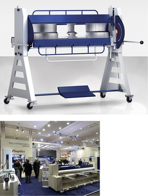 Im Bereich der Handwerksmaschinen für Werkstatt und Baustelle präsentierte Schröder auch die ASK 3
