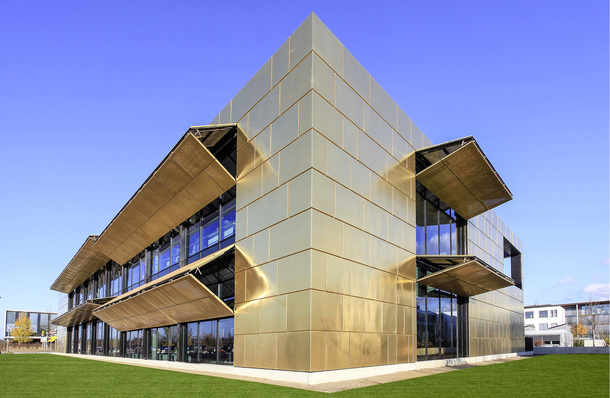 
Die Firmenzentrale von Pro Aurum nach der Fertigstellung 2009



