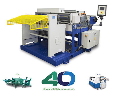 



Zur großen Anzahl der in Hannover ausgestellten Schlebach-Maschinen zählt auch eine Längs- und Querteilanlage aus der Mastercut-Baureihe 
