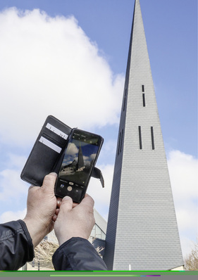 
Hohe Bauwerke gut auf ein Foto zu bannen ist nicht einfach. Der BAUMETALL-Workshop vermittelt, wie es geht



